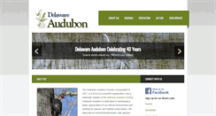 Desktop Screenshot of delawareaudubon.org